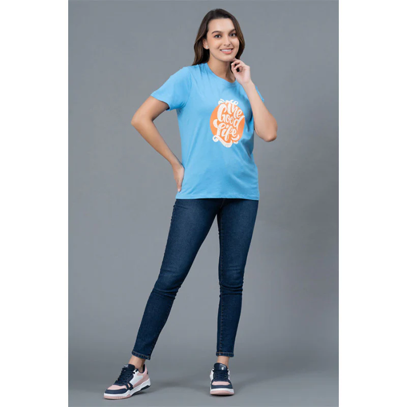Casual Cotton T-Shirt for Women - Image 5