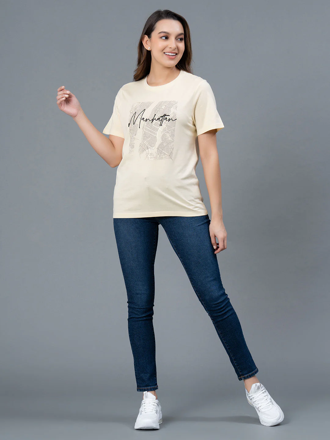 Casual Cotton T-Shirt for Women - Image 5