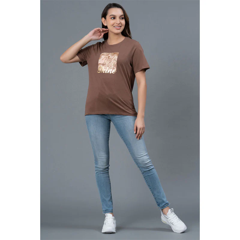 Casual Cotton T-Shirt for Women - Image 5