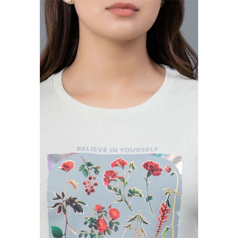 Casual Cotton T-Shirt for Women - Image 4