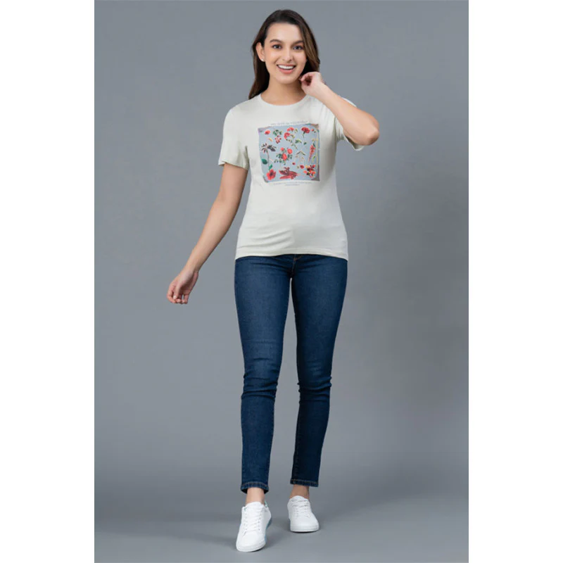 Casual Cotton T-Shirt for Women - Image 5