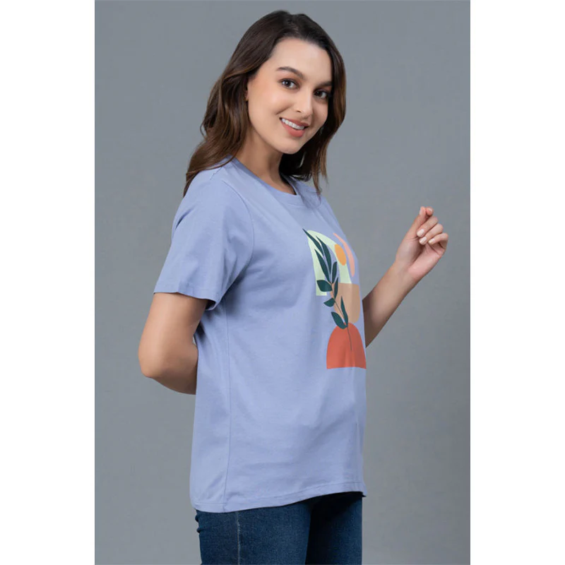 Casual Cotton T-Shirt for Women - Image 2