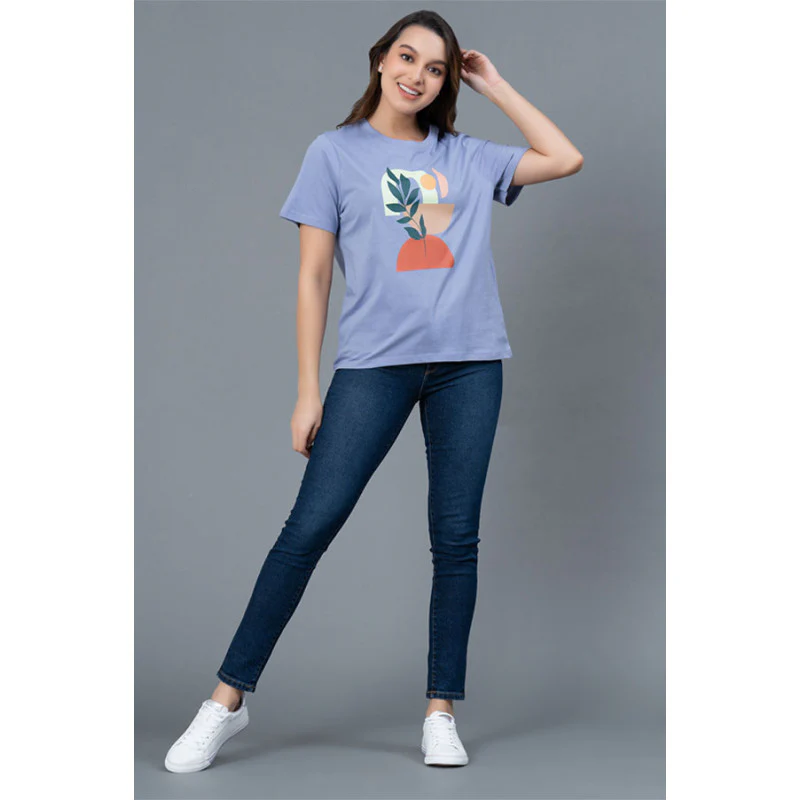 Casual Cotton T-Shirt for Women - Image 5