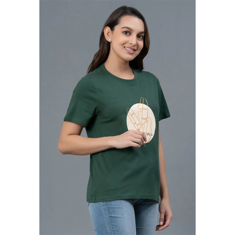 Casual Cotton T-Shirt for Women - Image 2