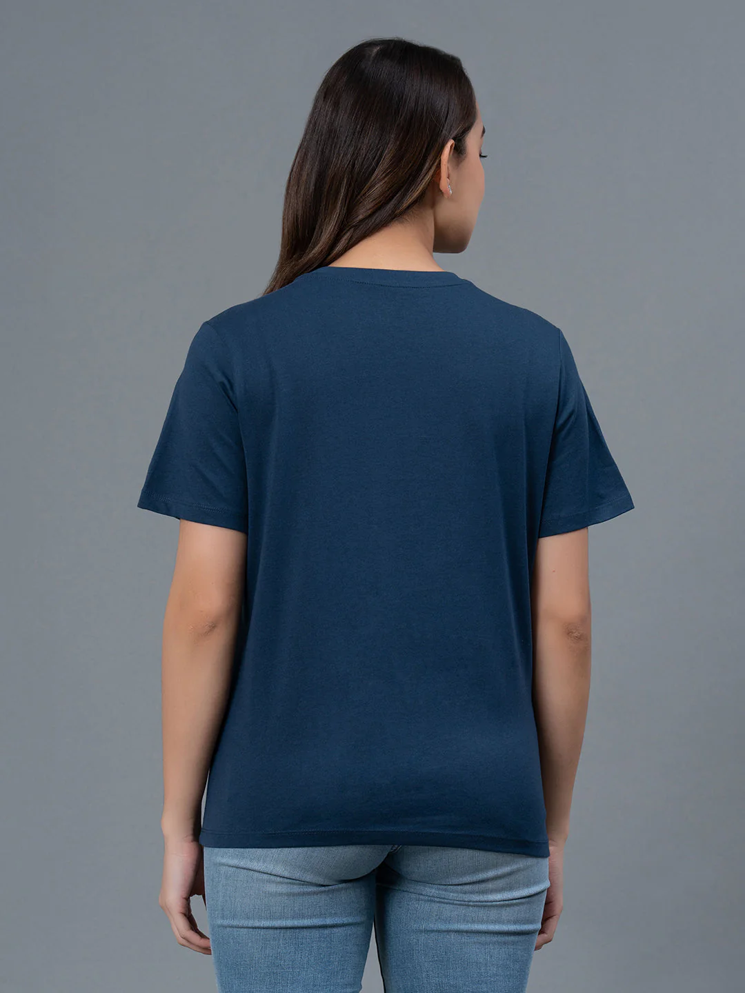 Casual Graphic Print Cotton T-Shirt for Women - Image 3