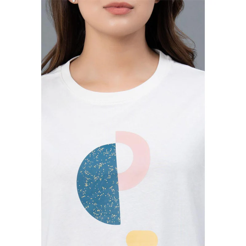 Casual Graphic Print Cotton T-Shirt - Image 4