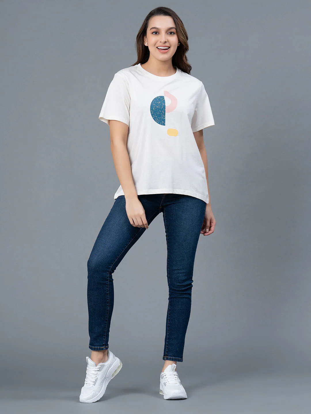 Casual Graphic Print Cotton T-Shirt - Image 5