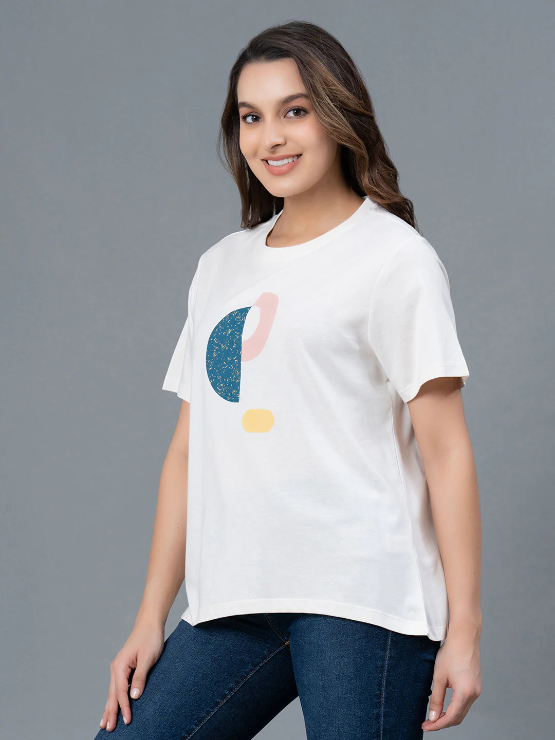 Casual Graphic Print Cotton T-Shirt - Image 6