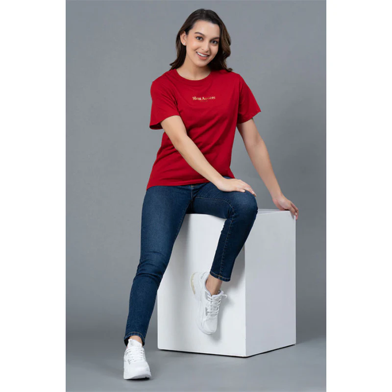 Casual Graphic Print T-Shirt for Women - Image 5