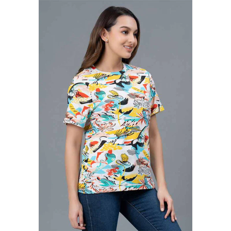 Casual Graphic Print T-Shirt for Women - Image 2