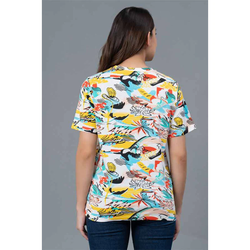 Casual Graphic Print T-Shirt for Women - Image 3