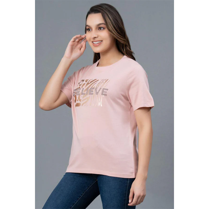 Casual Half Sleeves T-Shirt for Women - Image 2
