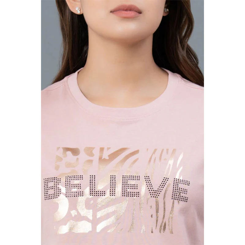 Casual Half Sleeves T-Shirt for Women - Image 4
