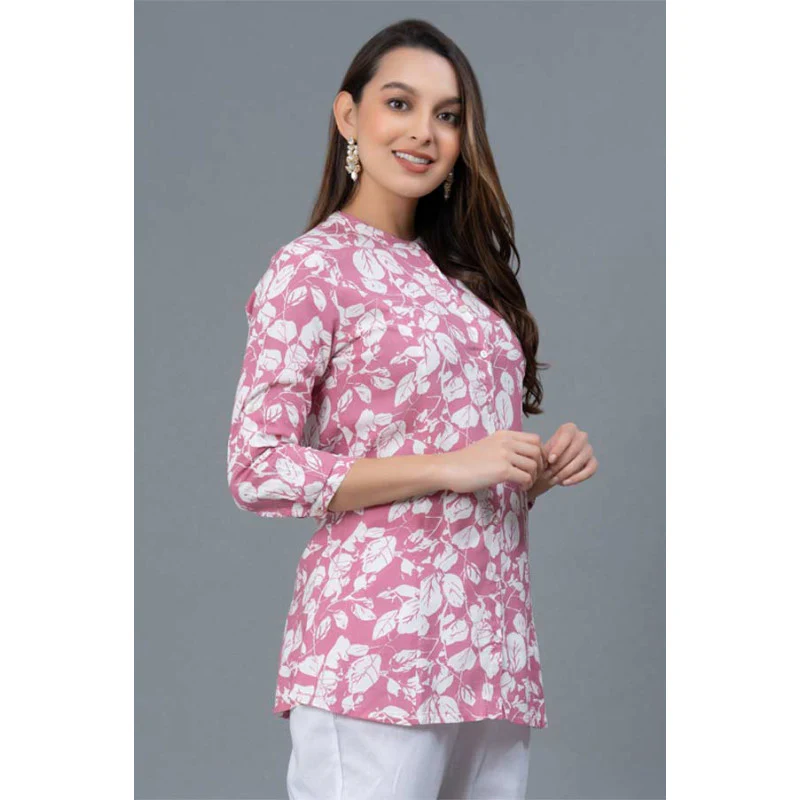 Casual Pink Top for Women - Image 2