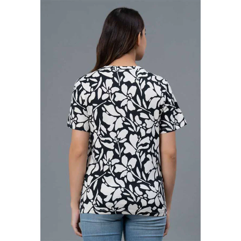 Casual Printed Cotton T-Shirt for Women - Image 3
