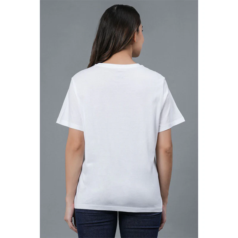 Casual Round Neck T-Shirt for Women - Image 3