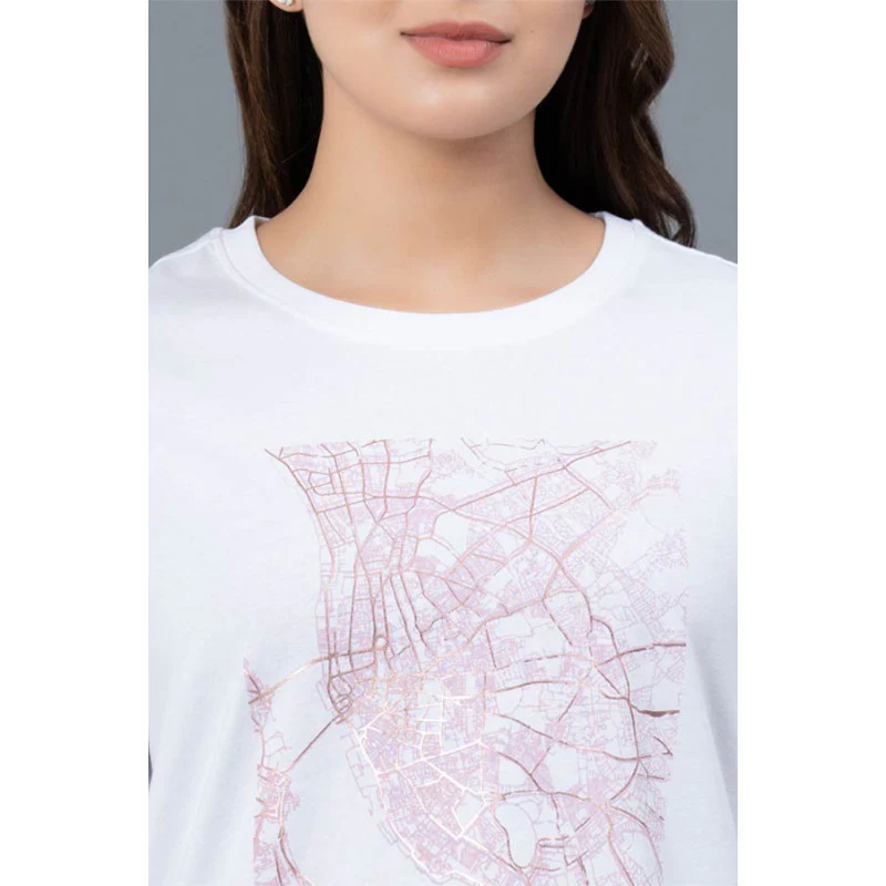Casual Round Neck T-Shirt for Women - Image 4