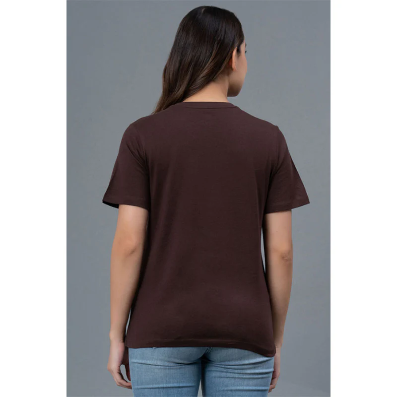Casual Round Neck T-Shirt for Women - Image 3