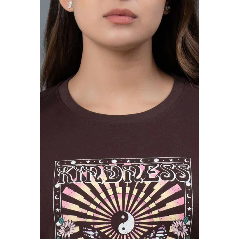 Casual Round Neck T-Shirt for Women - Image 4