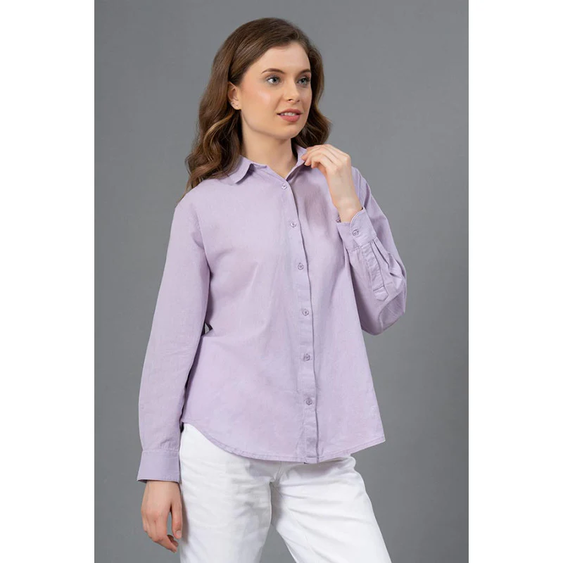 Cotton Collar Shirt for Women's - Image 2