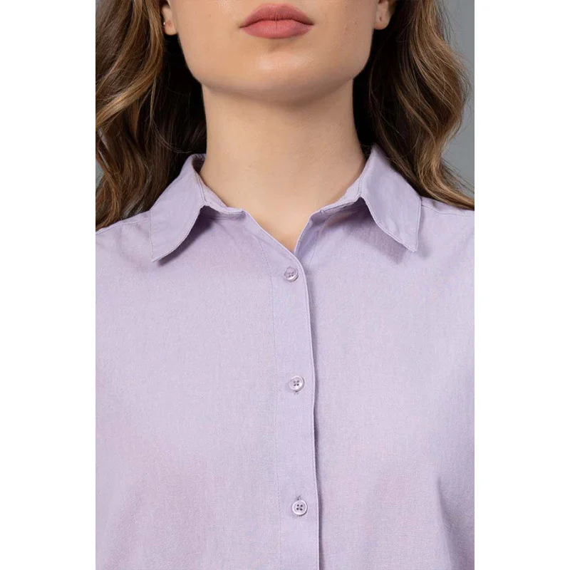 Cotton Collar Shirt for Women's - Image 4
