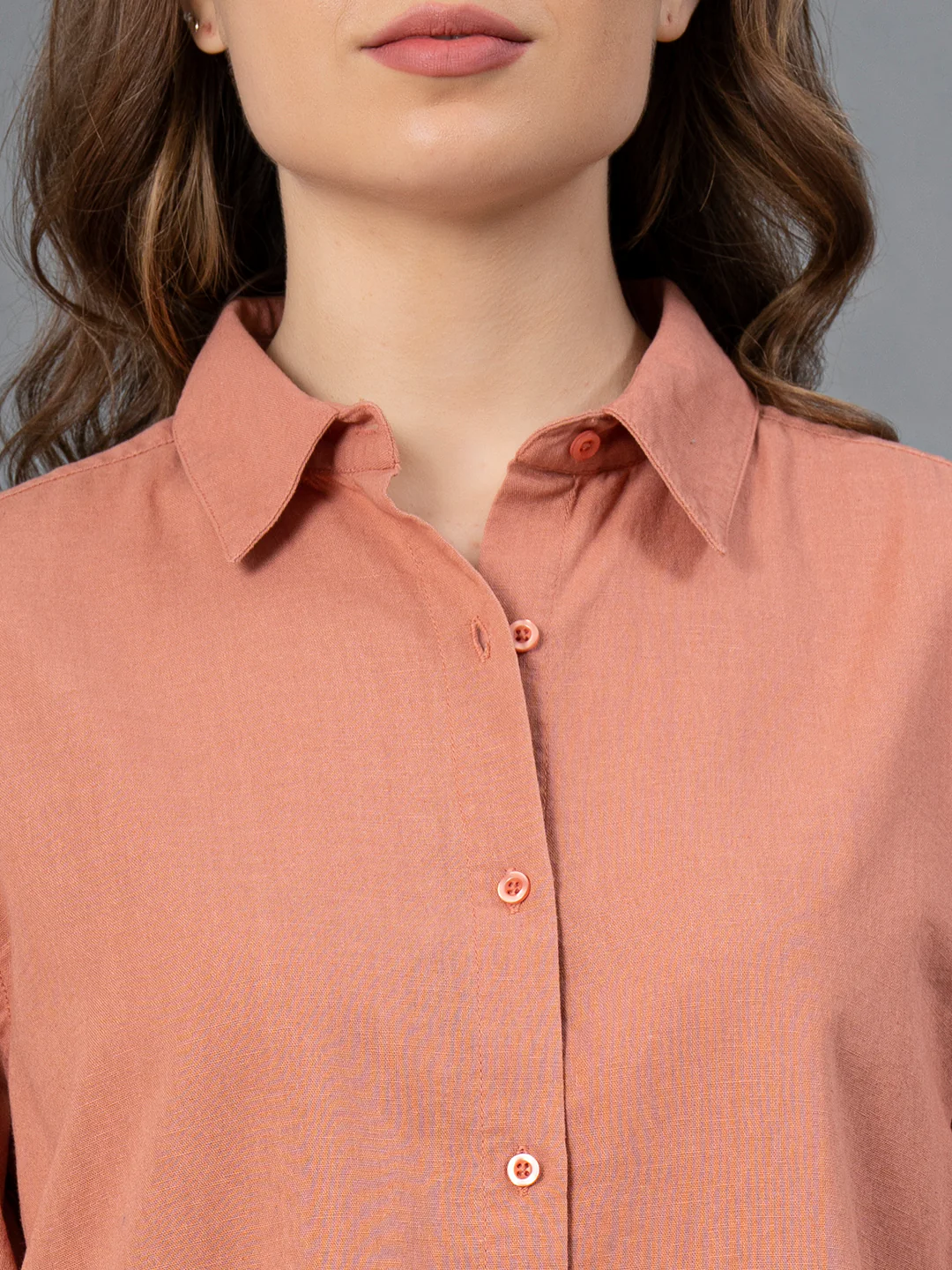 Cotton Collar Shirt for Women's - Image 5