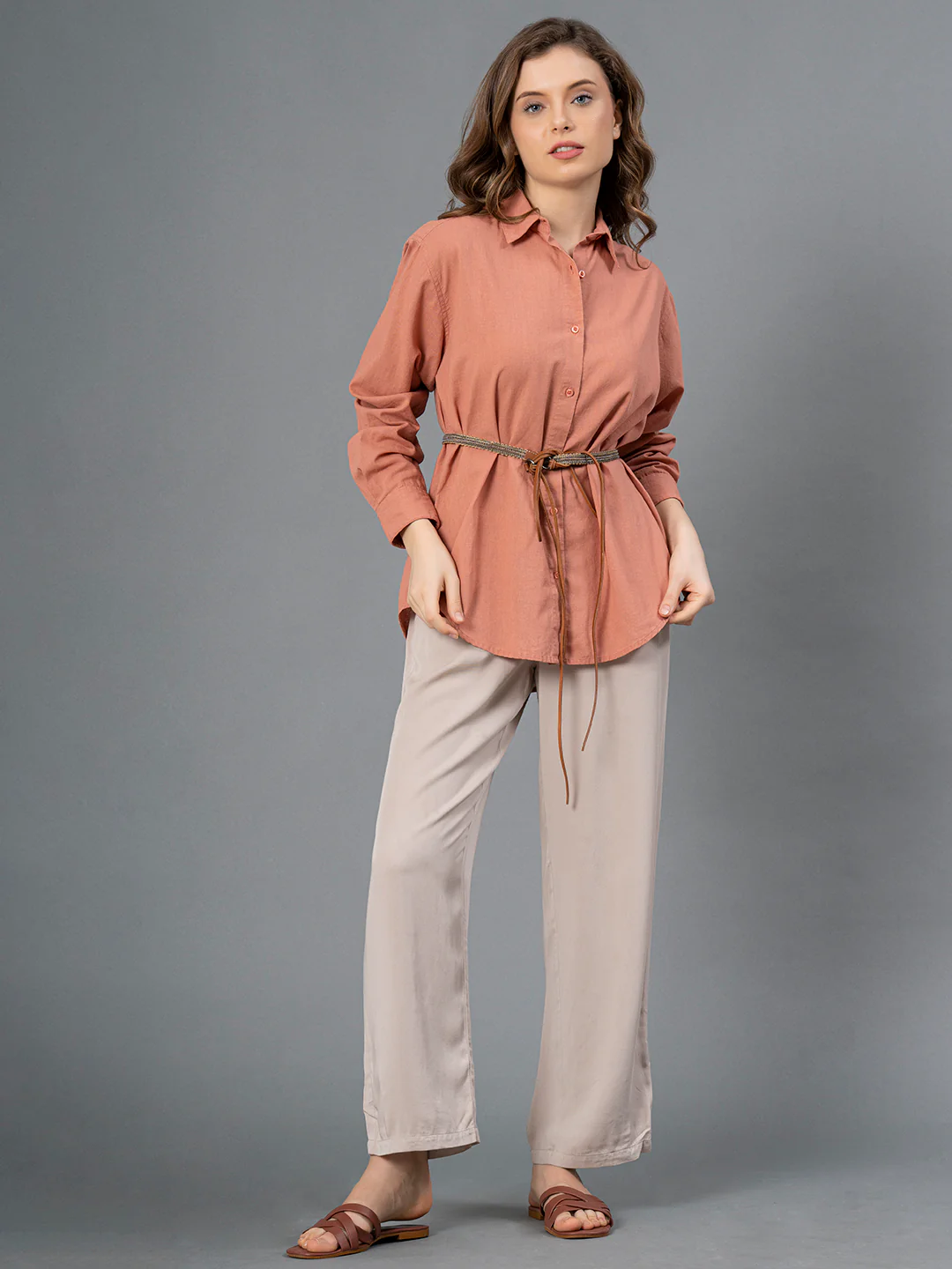 Cotton Collar Shirt for Women's - Image 6