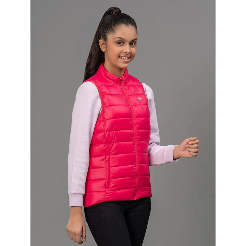 Dark Pink Jacket for Girls - Image 2