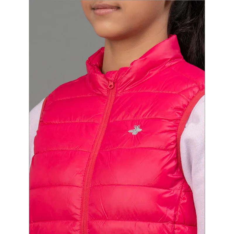 Dark Pink Jacket for Girls - Image 4