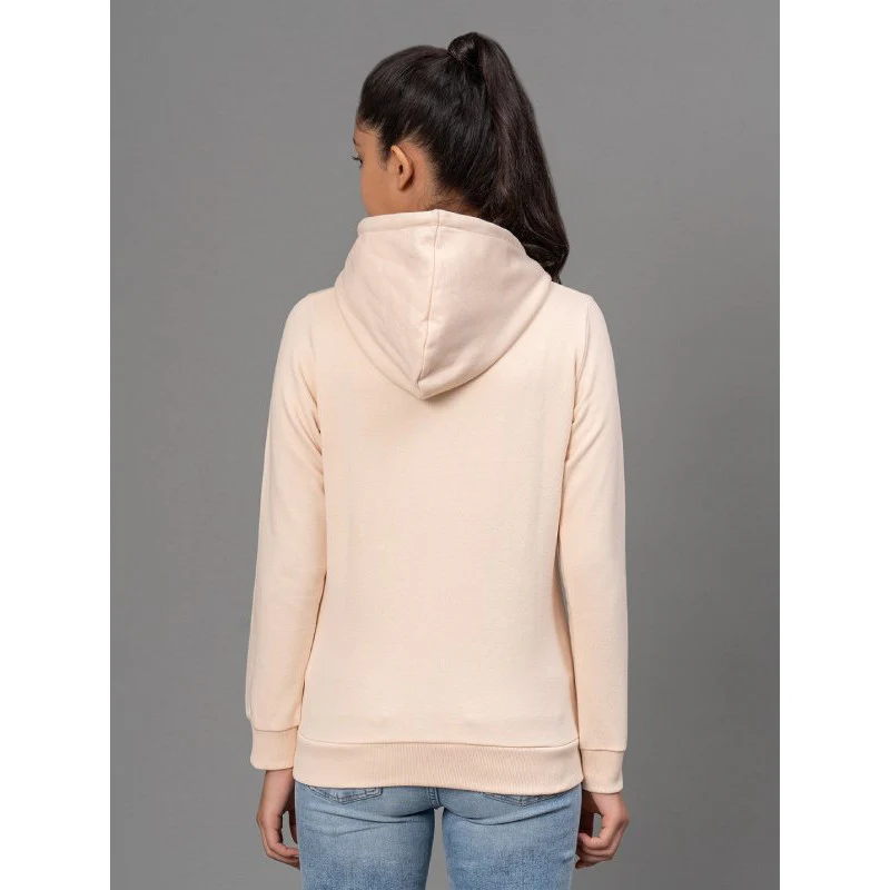 Ecru Hoodie for Girls - Image 3