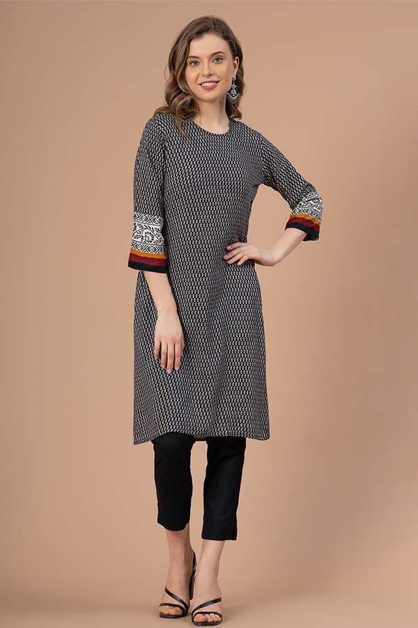 Ethnic Slim Pants for Women - Image 5