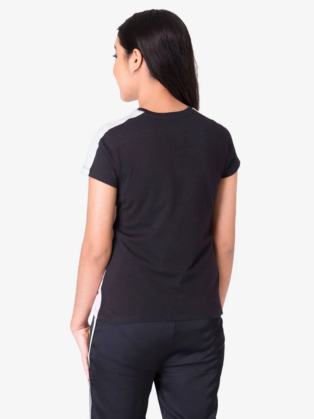 Girl's Mauve Round Neck T-Shirt - Image 4