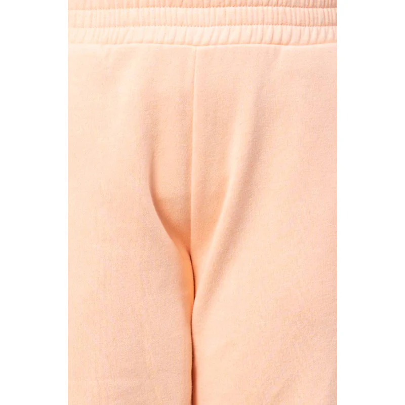 Girls Bright Peach Solid Jogger - Image 4
