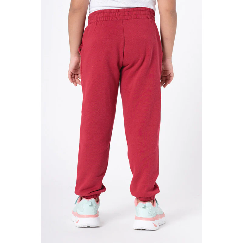 Girl's Cherry Solid Jogger - Image 3