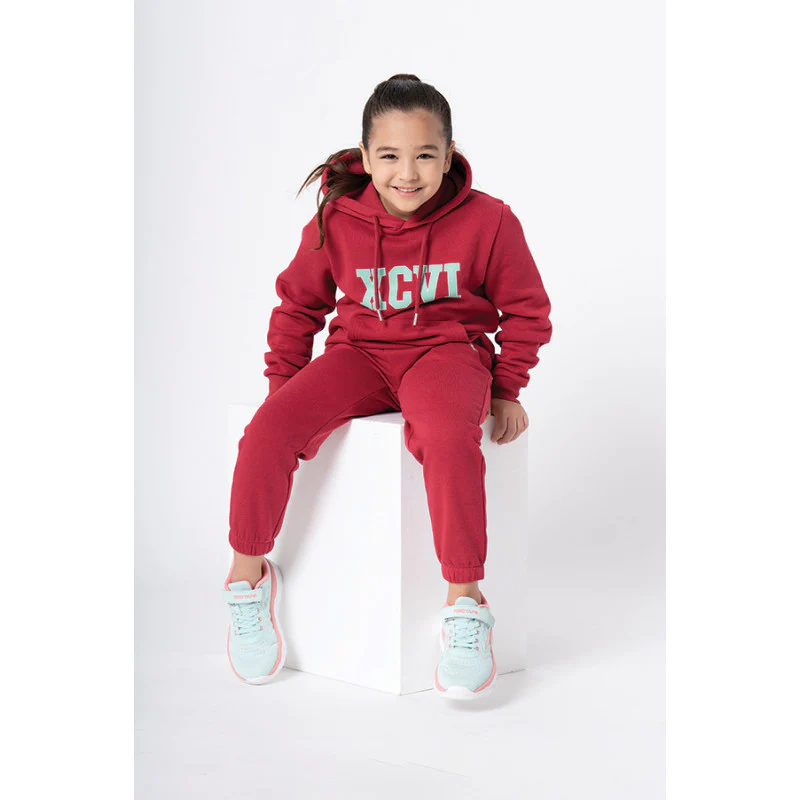 Girl's Cherry Solid Jogger - Image 5