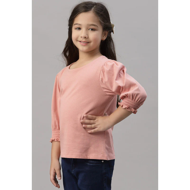 Girls Coral Haze T-Shirt - Image 2