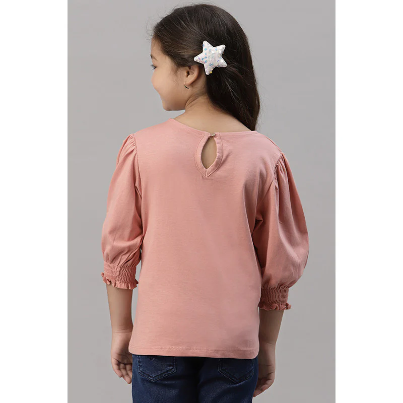 Girls Coral Haze T-Shirt - Image 4