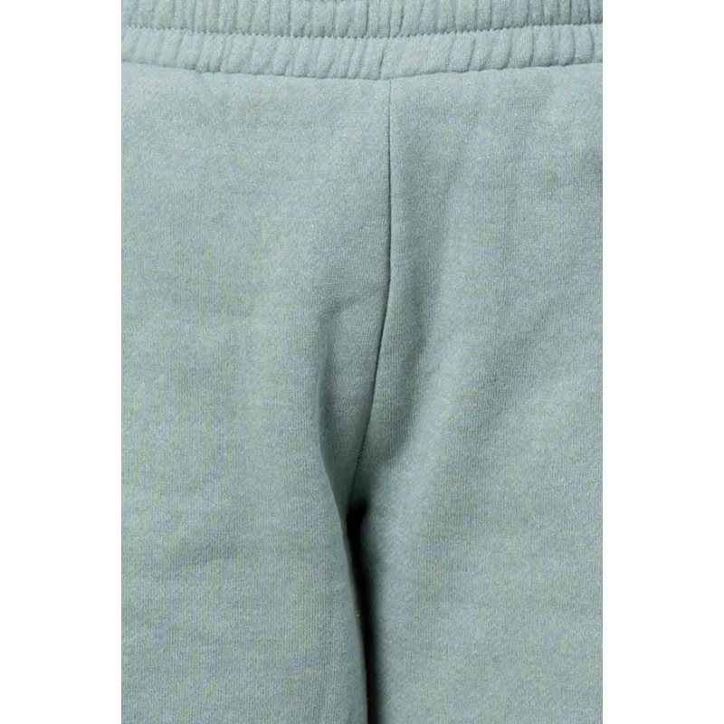 Girls Green Melange Solid Jogger - Image 4
