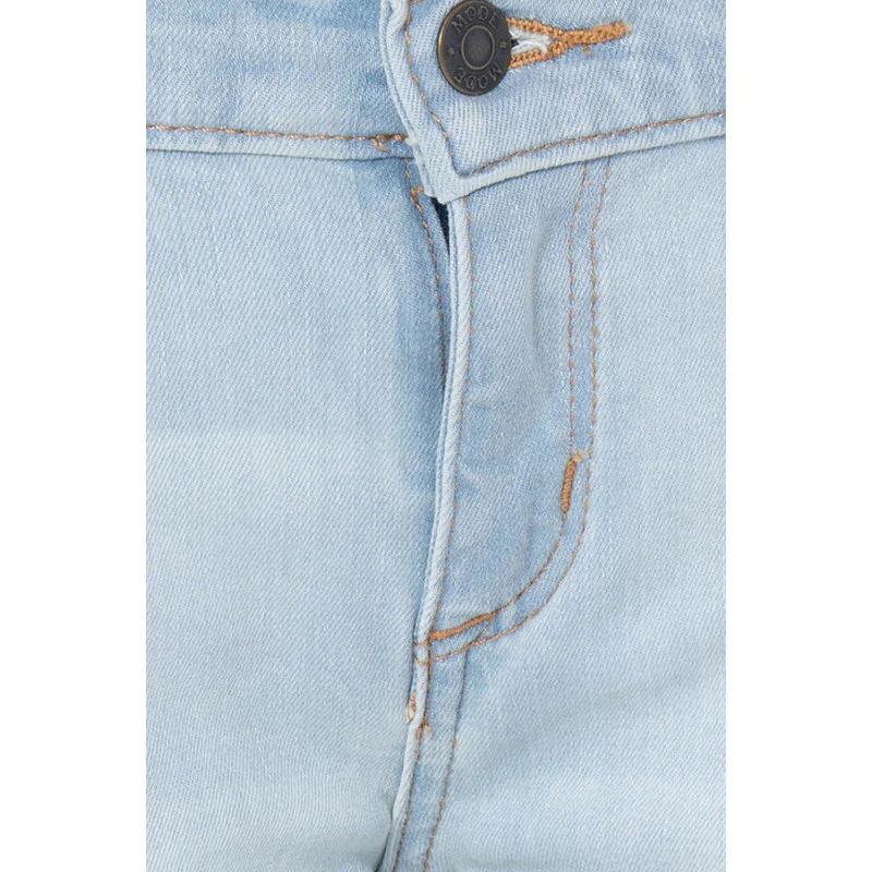 Girls Ice Blue Skinny Jeans - Image 4