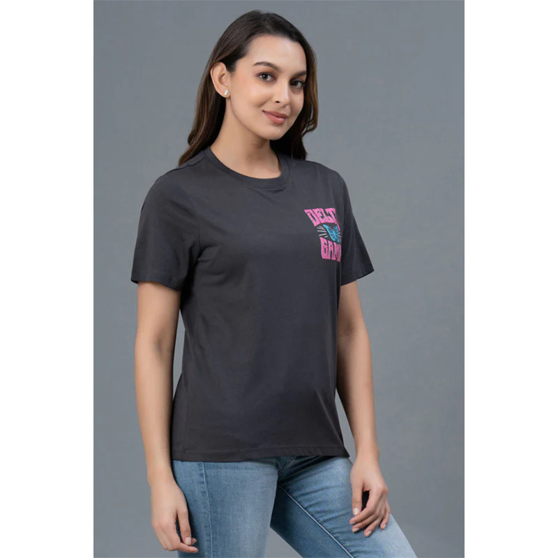 Half Sleeves Casual T-Shirt for Women - Image 2