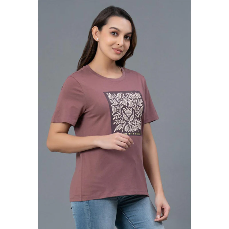Half Sleeves Casual T-Shirt for Women - Image 2