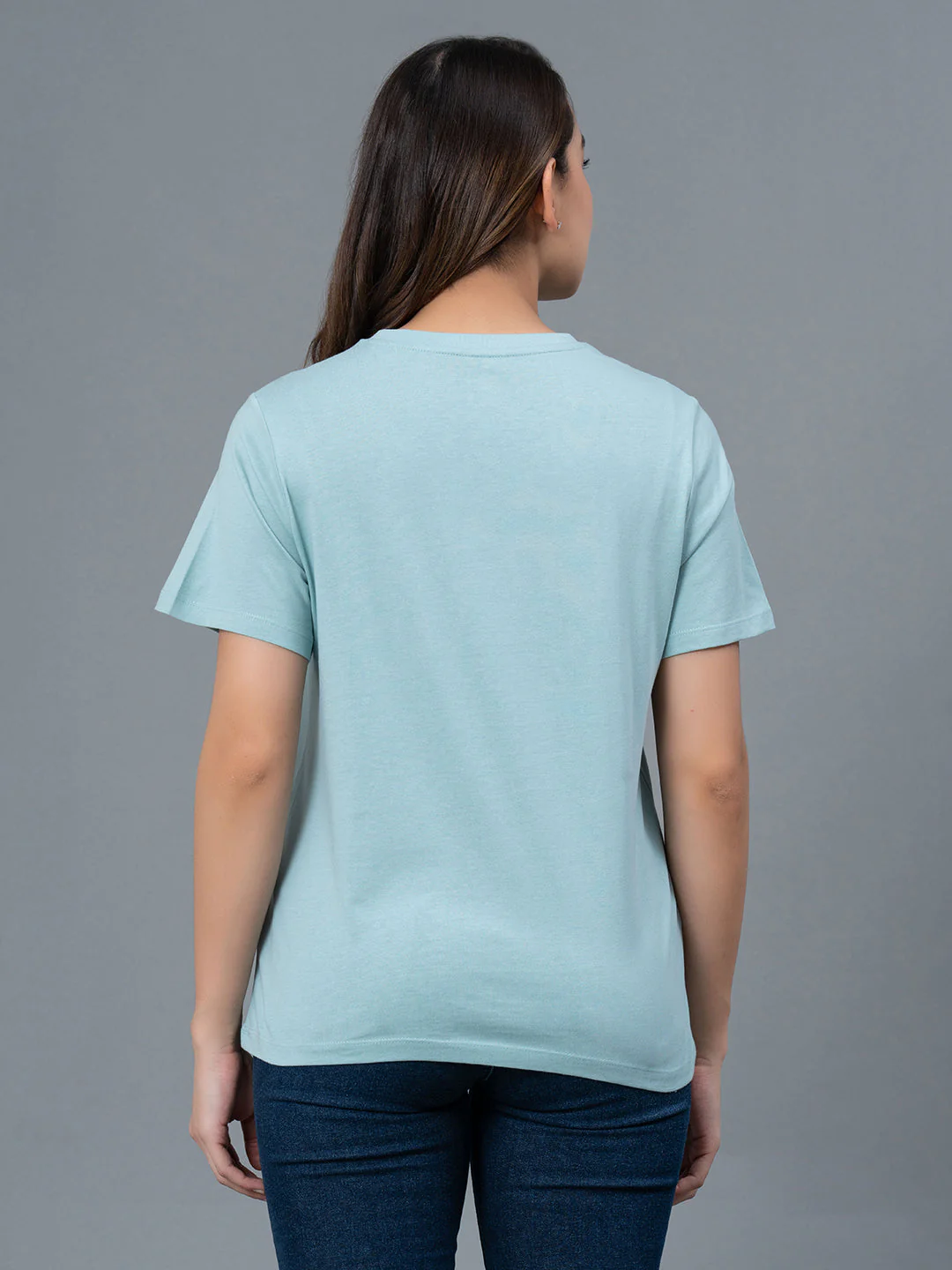 Half Sleeves Cotton T-Shirt for Women - Image 3