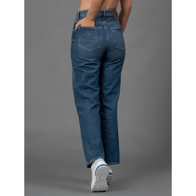 Medium Blue Jeans for Women - Image 4