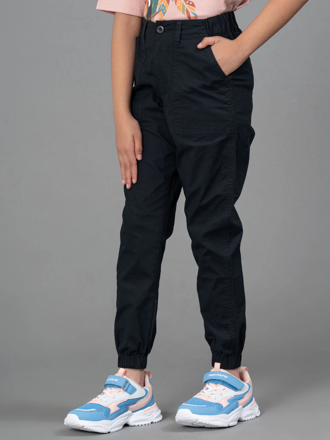 Joggers for Girls in Black Color| Best in Comfort| Cotton - Image 6