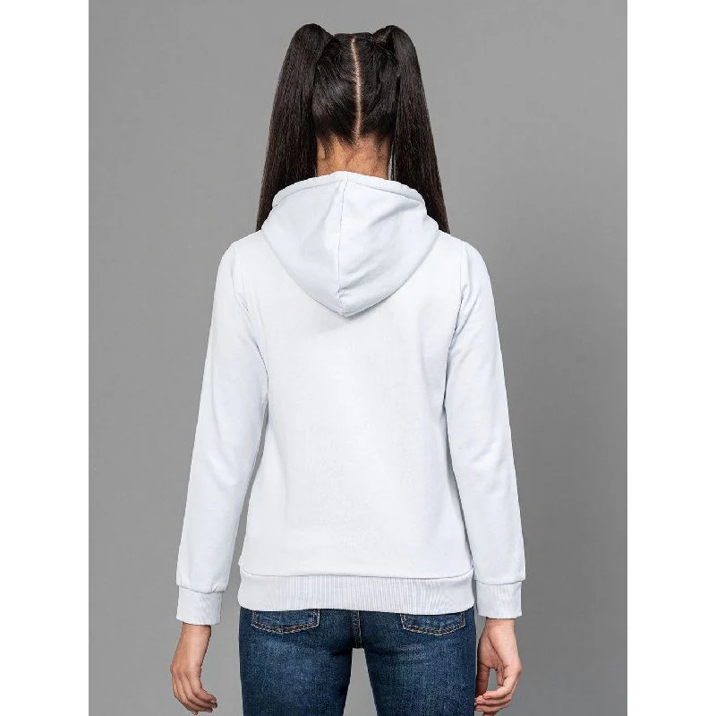 Light Blue Hoodie for Girls - Image 3