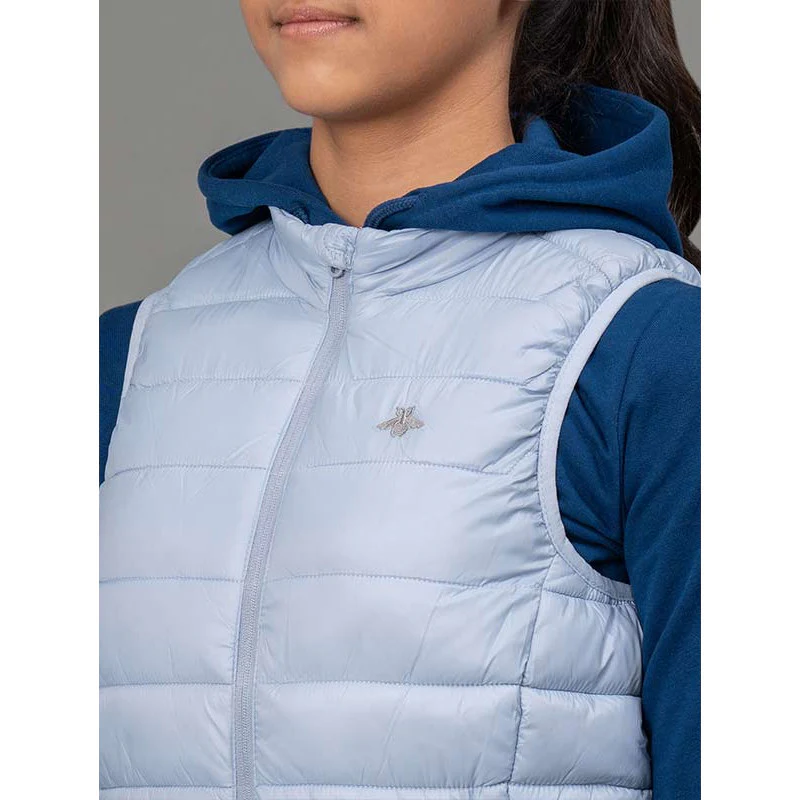 Light Grey Jacket for Girls - Image 4