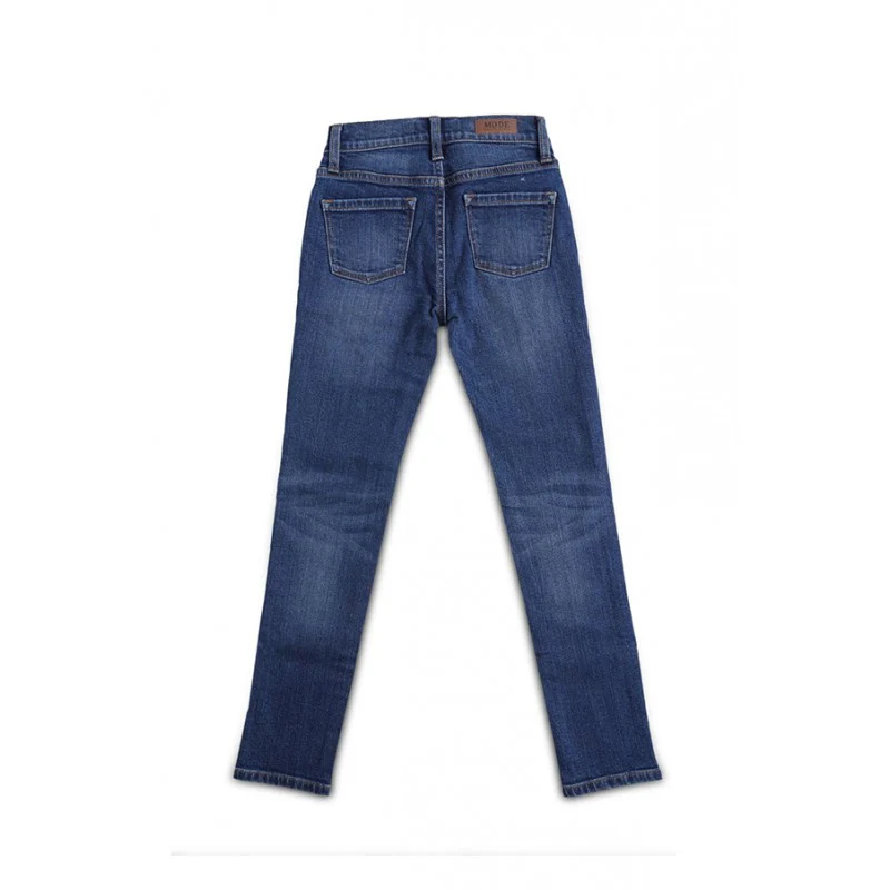 Medium Blue Denim Jeans for Girls - Image 2