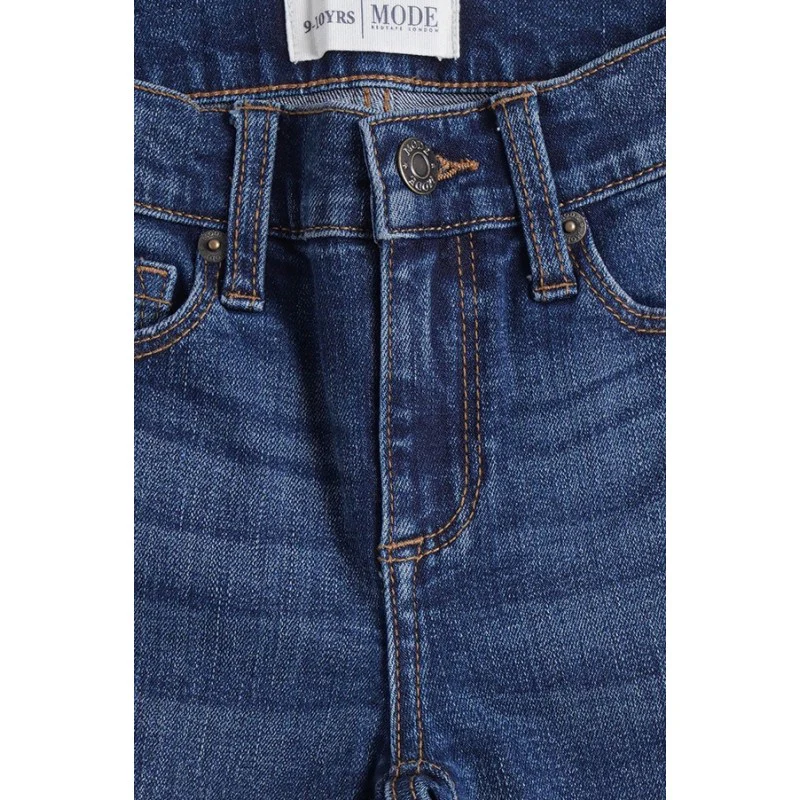 Medium Blue Denim Jeans for Girls - Image 3