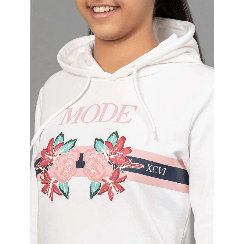 Off White Hoodie for Girls - Image 4
