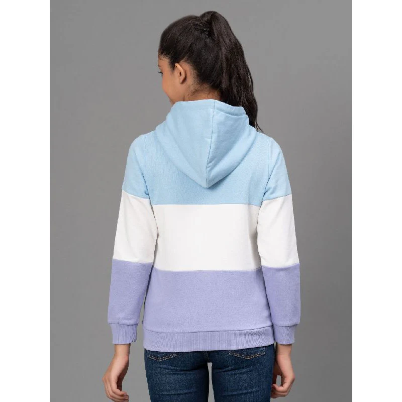 Pastel Blue Hoodie for Girls - Image 3
